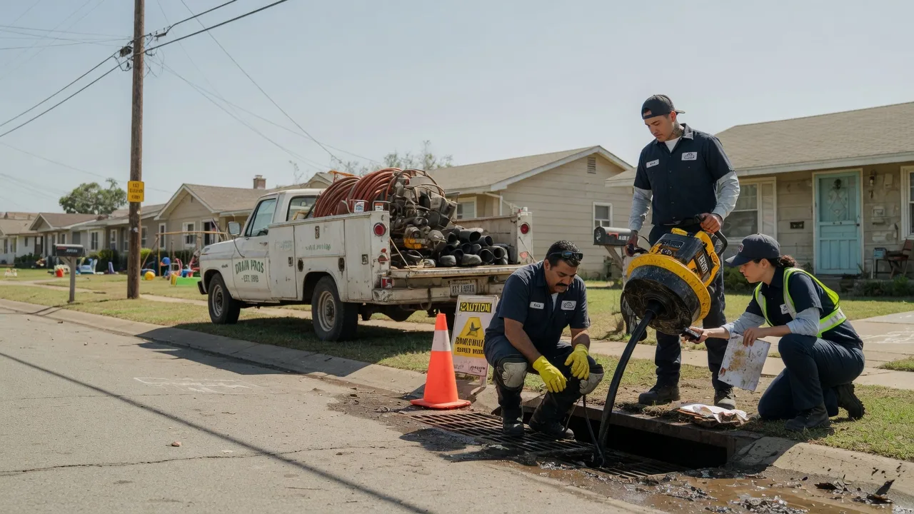 Drain Cleaning in Omaha, TX near me